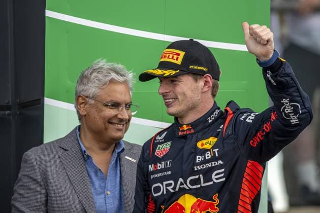 Silverstone - 09-07-2023, Silverstone Circuit, Max Verstappen at the Formula 1 Great Britain Grand Prix 2023 Sunday Formula 1 Great Britain Grand Prix 2023 Sunday  x21597120x Copyright: