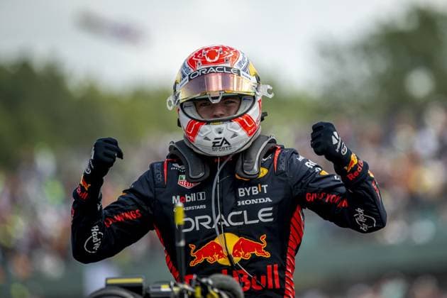 Silverstone - 09-07-2023, Silverstone Circuit, Max Verstappen at the Formula 1 Great Britain Grand Prix 2023 Sunday Formula 1 Great Britain Grand Prix 2023 Sunday  x21597130x Copyright: