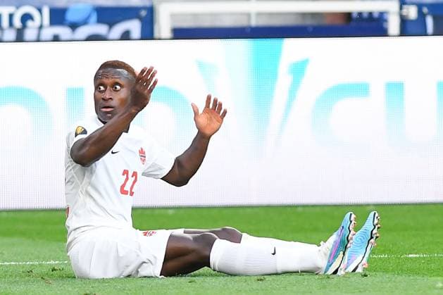 RECORD DATE NOT STATED 2023 CONCACAF Gold Cup United States vs Canada Richie Laryea of Canada during the game United States (USA) vs Canada corresponding to Quarterfinals of the CONCACAF Gold Cup 2023, at TQL Stadium, on July 09, 2023. <br><br> Richie Laryea de Canada durante el partido Estados Unidos (EUA) vs Canada, correspondiente a cuartos de Final de la Copa Oro de la CONCACAF 2023, en el TQL Stadium, el 09 de Julio de 2023. CINCINNATI OHIO ESTADOS UNIDOS  Copyright: xJONATHANxDUENASx 20230709200851_CGC_23_CF_USA_CAN_LARYEA91