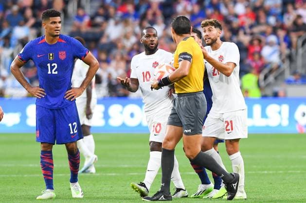 RECORD DATE NOT STATED 2023 CONCACAF Gold Cup United States vs Canada Junior Hoilett of Canada during the game United States (USA) vs Canada corresponding to Quarterfinals of the CONCACAF Gold Cup 2023, at TQL Stadium, on July 09, 2023. <br><br> Junior Hoilett de Canada durante el partido Estados Unidos (EUA) vs Canada, correspondiente a cuartos de Final de la Copa Oro de la CONCACAF 2023, en el TQL Stadium, el 09 de Julio de 2023. CINCINNATI OHIO ESTADOS UNIDOS  Copyright: xJONATHANxDUENASx 20230709201041_CGC_23_CF_USA_CAN_HOILETT95
