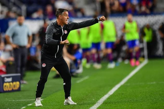 RECORD DATE NOT STATED 2023 CONCACAF Gold Cup United States vs Canada John Herdman head coach of Canada during the game United States (USA) vs Canada corresponding to Quarterfinals of the CONCACAF Gold Cup 2023, at TQL Stadium, on July 09, 2023. <br><br> John Herdman Director Tecnico de Canada durante el partido Estados Unidos (EUA) vs Canada, correspondiente a cuartos de Final de la Copa Oro de la CONCACAF 2023, en el TQL Stadium, el 09 de Julio de 2023. CINCINNATI OHIO ESTADOS UNIDOS  Copyright: xIsaacxOrtizx 20230709213832_CGC_23_CF_USA_CAN_HERDMAN181
