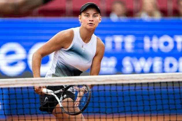 230710 Bella Bergkivst Larsson, Sweden, on day 1 of the WTA Nordea Open on July 10, 2023 in Bastad, Sweden  Copyright: MATHILDAxAHLBERG BB230710MA030