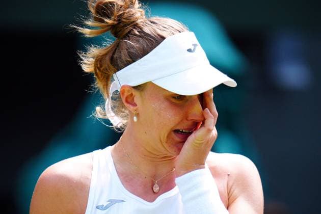 Mandatory Credit: Photo by Javier Garcia Shutterstock (14003748ay) Beatriz Haddad Maia upset after sustaining an injury during her fourth round match Wimbledon Tennis Championships, Day 8, The All England Lawn Tennis and Croquet Club, London, UK - 10 Jul 2023 Wimbledon Tennis Championships, Day 8, The All England Lawn Tennis and Croquet Club, London, UK - 10 Jul 2023  Copyright: xJavierxGarcia Shutterstockx 14003748ay