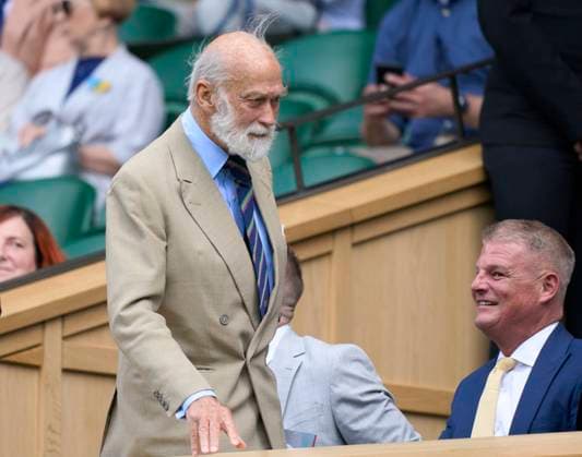 2023 Wimbledon Championships Prince Michael of Kent seen in the Royal box on Day 8 at the 2023 Wimbledon Championships at the All England Club, London, UK, 10 July 2023, Credit:Peter van den Berg Avalon United Kingdom, England, London, All England Lawn Tennis and Croquet Club  Copyright: xPeterxvanxdenxBergx xAvalonx 0788332560