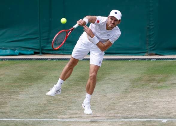Neal Skupski, Wesley Koolhof, Mens Doubles Tennis Wimbledon 2023 Grand Slam ITF ATP WTA AELTC London Great Britain 10 July 2023 Copyright: xJuergenxHasenkopfx
