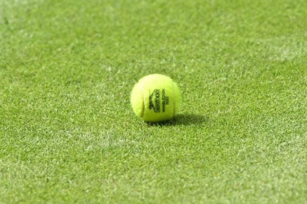 Tennis : Wimbledon 2023 - Angleterre - Tennis : Wimbledon 2023 - Angleterre- 10 07 23 ChrysleneCaillaud Panoramic  