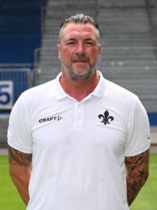 10 07 2023, xjhx, football 1 Bundesliga, SV Darmstadt 98 photo appointment season 2023 24 1 BL porträttermin 2023 2024 emspor, v l goalkeeper coach Dimo Wache SV Darmstadt 98 1 BL, porträttermin 2023 2024 DFL DFB REGULATES PROHIBIT ANY USE OF PHOTOGRAPHS as IMAGE SEQUENCES and or QUASI VIDEO Darmstadt