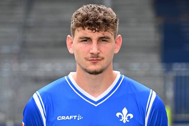 10 07 2023, xjhx, football 1 Bundesliga, SV Darmstadt 98 photo appointment season 2023 24 1 BL porträttermin 2023 2024 emspor, v l Matej Maglica SV Darmstadt 98 1 BL, porträttermin 2023 2024 DFL DFB REGULATES PROHIBIT ANY USE OF PHOTOGRAPHS as IMAGE SEQUENCES and or QUASI VIDEO Darmstadt