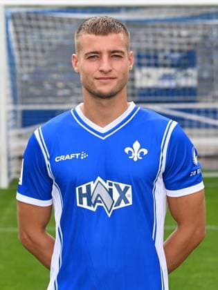 10 07 2023, xjhx, football 1 Bundesliga, SV Darmstadt 98 photo appointment season 2023 24 1 BL porträttermin 2023 2024 emspor, v l Fabian Nürnberger SV Darmstadt 98 1 BL, porträttermin 2023 2024 DFL DFB REGULATIONS PROHIBIT ANY USE OF PHOTOGRAPHS as IMAGE SEQUENCES and or QUASI VIDEO Darmstadt