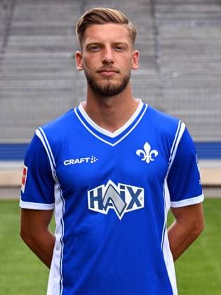 10 07 2023, xjhx, football 1 Bundesliga, SV Darmstadt 98 photo appointment season 2023 24 1 BL porträttermin 2023 2024 emspor, v l Nemanja Celic SV Darmstadt 98 1 BL, porträttermin 2023 2024 DFL DFB REGULATES PROHIBIT ANY USE OF PHOTOGRAPHS as IMAGE SEQUENCES and or QUASI VIDEO Darmstadt