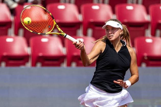 230711 Lisa Zaar, Sweden, on day 2 of the WTA Nordea Open on July 11, 2023 in Bastad, Sweden  Copyright: MATHILDAxAHLBERG BB230711MA016