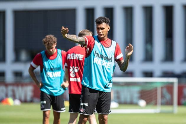Sport Themen der Woche KW28 Sport Bilder des Tages Training 1. FC Koeln, Geissbockheim, Koeln, 11.07.202 Davie Selke (1. FC Koeln, 27) beim Training Training 1. FC Koeln, Geissbockheim, Koeln, 11.07.2023 *** Training 1 FC Koeln, Geissbockheim, Koeln, 11 07 202 Davie Selke 1 FC Koeln, 27 at training Training 1 FC Koeln, Geissbockheim, Koeln, 11 07 2023 Copyright: xBEAUTIFULxSPORTS Buriakovx
