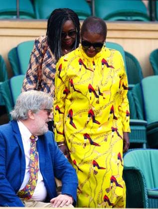 Mandatory Credit: Photo by Javier Garcia Shutterstock (14003753g) Baroness Amos in the Royal Box on Centre Court Wimbledon Tennis Championships, Day 9, The All England Lawn Tennis and Croquet Club, London, UK - 11 Jul 2023 Wimbledon Tennis Championships, Day 9, The All England Lawn Tennis and Croquet Club, London, UK - 11 Jul 2023  Copyright: xJavierxGarcia Shutterstockx 14003753g