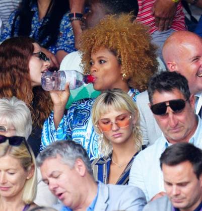 Mandatory Credit: Photo by Javier Garcia Shutterstock (14003753ao) Fleur East watching the action on Centre Court Wimbledon Tennis Championships, Day 9, The All England Lawn Tennis and Croquet Club, London, UK - 11 Jul 2023 Wimbledon Tennis Championships, Day 9, The All England Lawn Tennis and Croquet Club, London, UK - 11 Jul 2023  Copyright: xJavierxGarcia Shutterstockx 14003753ao