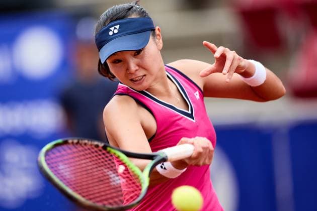 BÅSTAD 20230711 Su Jeong Jang, Korea during the tennis tournament Nordea Open in Bastad BÅSTAD SWEDEN Tennis x11830x  Copyright: xAndersxBjurö TTx NORDEA OPEN 2023