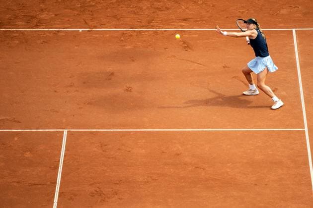 230711 Rebecca Peterson, Sweden, on day 2 of the WTA Nordea Open on July 11, 2023 in Bastad, Sweden  Copyright: MATHILDAxAHLBERG BB230711MA072