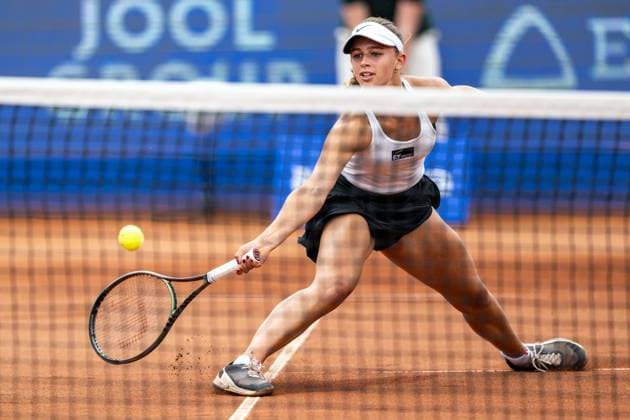 230711 Nellie Taraba Wallberg, Sweden, on day 2 of the WTA Nordea Open on July 11, 2023 in Bastad, Sweden  Copyright: MATHILDAxAHLBERG BB230711MA123