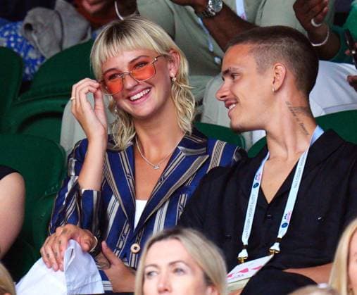 Mandatory Credit: Photo by Javier Garcia Shutterstock (14003753ht) Mia Regan and Romeo Beckham watching the action on Centre Court Wimbledon Tennis Championships, Day 9, The All England Lawn Tennis and Croquet Club, London, UK - 11 Jul 2023 Wimbledon Tennis Championships, Day 9, The All England Lawn Tennis and Croquet Club, London, UK - 11 Jul 2023  Copyright: xJavierxGarcia Shutterstockx 14003753ht