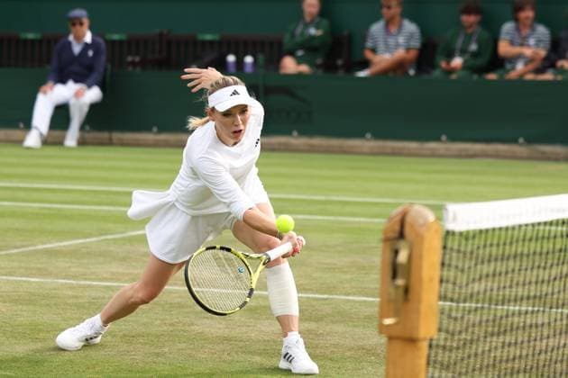 11th July 2023; All England Lawn Tennis and Croquet Club, London, England: Wimbledon Tennis Tournament; Caroline Wozniacki and Cara Black during their womens doubles match against Daniela Hantuchova and Laura Robson  ActionPlus12530345 ShaunxBrooks