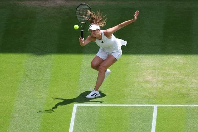 Elina Svitolina (Ukr) TENNIS : Wimbledon 2023 - 11 07 2023 AntoineCouvercelle Panoramic  