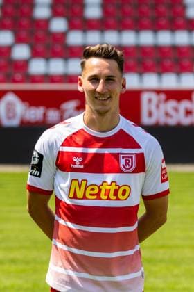 11 07 2023, Football, GER, Season, 3 Liga, Porträttermin 2023 2024, SSV Jahn Regensburg Konrad Faber SSV Jahn Regensburg 3 Liga, Porträttermin 2023 2024, DFL REGULATES PROHIBIT ANY USE OF PHOTOGRAPHS AS IMAGE SEQUENCES AND OR QUASI VIDEO
