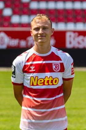 11 07 2023, Football, GER, Season, 3 Liga, Porträttermin 2023 2024, SSV Jahn Regensburg Niclas Anspach SSV Jahn Regensburg 3 Liga, Porträttermin 2023 2024, DFL REGULATES PROHIBIT ANY USE OF PHOTOGRAPHS AS IMAGE SEQUENCES AND OR QUASI VIDEO