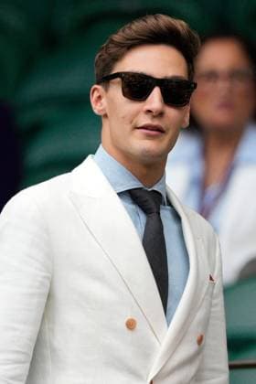Mandatory Credit: Photo by Dave Shopland Shutterstock (14006841d) George Russell in the Royal Box on Centre Court Wimbledon Tennis Championships, Day 10, The All England Lawn Tennis and Croquet Club, London, UK - 12 Jul 2023 Wimbledon Tennis Championships, Day 10, The All England Lawn Tennis and Croquet Club, London, UK - 12 Jul 2023  Copyright: xDavexShopland Shutterstockx 14006841d