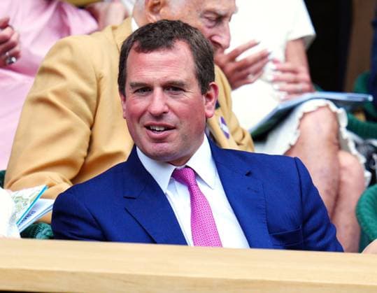 Mandatory Credit: Photo by Javier Garcia Shutterstock (14006839l) Peter Phillips in the Royal Box on Centre Court Wimbledon Tennis Championships, Day 10, The All England Lawn Tennis and Croquet Club, London, UK - 12 Jul 2023 Wimbledon Tennis Championships, Day 10, The All England Lawn Tennis and Croquet Club, London, UK - 12 Jul 2023  Copyright: xJavierxGarcia Shutterstockx 14006839l