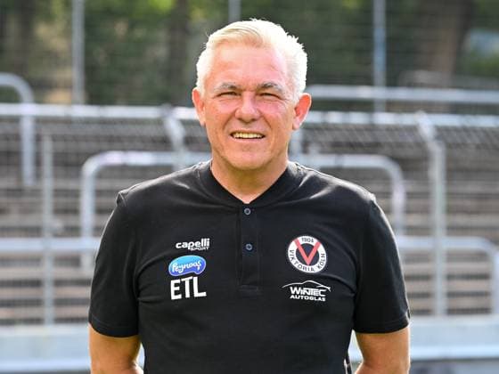 Olaf Jansen Viktoria Koeln, Coach Viktoria Koeln, Football, 3 Liga, Portraettermin 2023 24, 12 07 2023 DFB DFL Regulations prohibit any use of Photographs as image sequences and or quasi video X, Viktoria Koeln, Football, 3 Liga, Portraettermin 2023 2024, 12 07 2023 Cologne Copyright: xEibner-Pressefoto ThomasxHaeslerx EP_EER