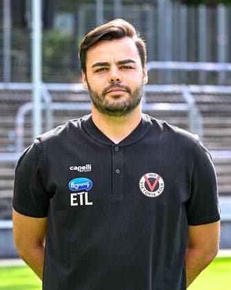 Niko Janssen Viktoria Koeln, Videoanalyst Viktoria Koeln, Football, 3 Liga, Portraettermin 2023 24, 12 07 2023 DFB DFL Regulations prohibit any use of Photographs as image sequences and or quasi video X, Viktoria Koeln, Football, 3 Liga, Portraettermin 2023 2024, 12 07 2023 Cologne Copyright: xEibner-Pressefoto ThomasxHaeslerx EP_EER