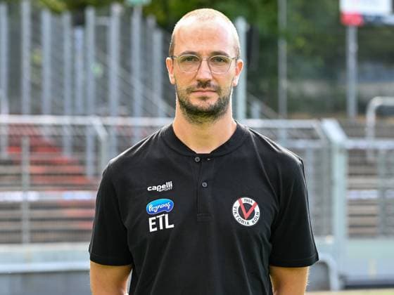 Doctor Max Wittenberg Viktoria Koeln, team doctor Viktoria Koeln, football, 3 league, portraettermin 2023 24, 12 07 2023 DFB DFL Regulations prohibit any use of Photographs as image sequences and or quasi video X, Viktoria Koeln, football, 3 league, portraettermin 2023 2024, 12 07 2023 Cologne Copyright: xEibner-Pressefoto ThomasxHaeslerx EP_EER