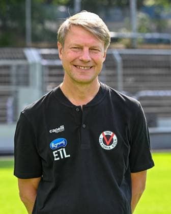Doctor Eduard Gorr Viktoria Koeln, team doctor Viktoria Koeln, football, 3 league, portraettermin 2023 24, 12 07 2023 DFB DFL Regulations prohibit any use of Photographs as image sequences and or quasi video X, Viktoria Koeln, football, 3 league, portraettermin 2023 2024, 12 07 2023 Cologne Copyright: xEibner-Pressefoto ThomasxHaeslerx EP_EER