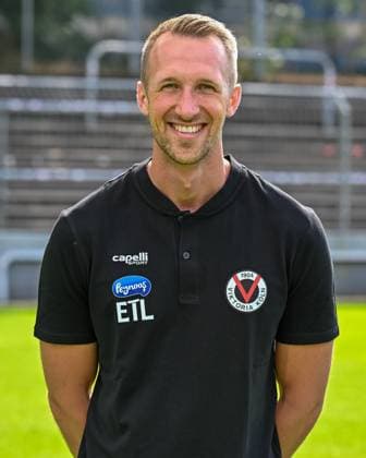 Tim Kruse Viktoria Koeln, Physiotherapist Viktoria Koeln, Football, 3 Liga, Portraettermin 2023 24, 12 07 2023 DFB DFL Regulations prohibit any use of Photographs as image sequences and or quasi video X, Viktoria Koeln, Football, 3 Liga, Portraettermin 2023 2024, 12 07 2023 Köln Copyright: xEibner-Pressefoto ThomasxHaeslerx EP_EER