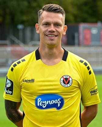Kevin Rauhaut Viktoria Koeln, 24 Viktoria Koeln, Football, 3 Liga, Portraettermin 2023 24, 12 07 2023 DFB DFL Regulations prohibit any use of Photographs as image sequences and or quasi video X, Viktoria Koeln, Football, 3 Liga, Portraettermin 2023 2024, 12 07 2023 Cologne Copyright: xEibner-Pressefoto ThomasxHaeslerx EP_EER