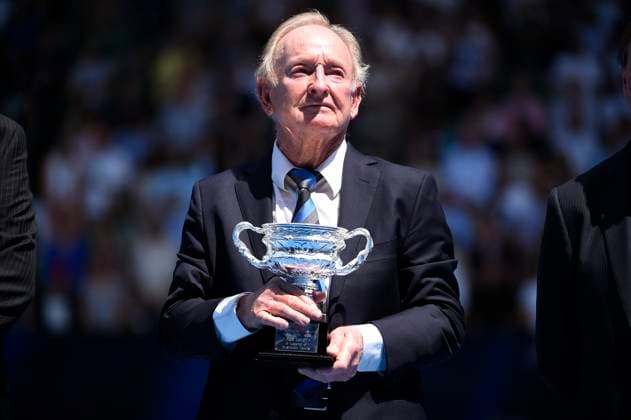 Australian Open 2016 - Rod Laver - Melbourne Former Australian tennis player Rod Laver during an Australia Day ceremony to aknowledge his appointment as a Companion of the Order of Australia, one of the nation& 146;s highest honors during the 2016 Australian Open at Melbourne Park in Melbourne, Australia, on January 26, 2016. Photo by Corinne Dubreuil ABACAPRESS.COM Melbourne Melbourne Australia  Copyright: xDubreuilxCorinne ABACAx 531925_003 DubreuilxCorinne ABACAx 531925_003
