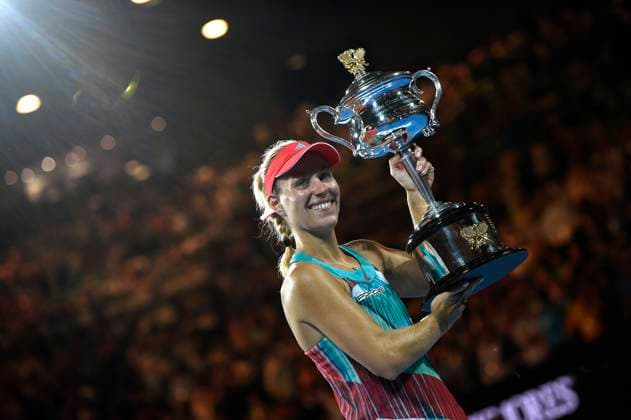 Australia Open 2016 - German Angelique Kerber Wins Angelique Kerber of Germany wins her first grand slam tittle against Serena Williams at the 2016 Australian Open at Melbourne Park in Melbourne, AUSTRALIA, on January 30, 2016. Photo by Corinne Dubreuil ABACAPRESS.COM Melbourne Australia  Copyright: xDubreuilxCorinne ABACAx 532598_040 DubreuilxCorinne ABACAx 532598_040