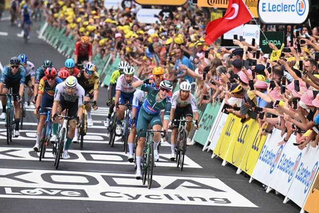 12-07-2023 Tour De France; Tappa 11 Clermont Ferrand - Moulins; 2023, Alpecin - Deceuninck; Philipsen, Jasper; Moulins; 