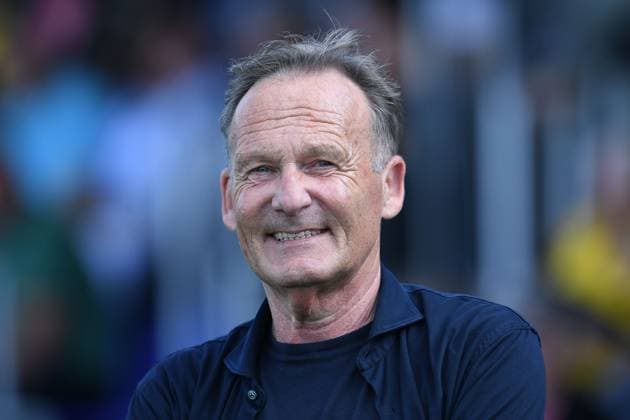 Soccer test match SV Westfalia Rhynern Borussia Dortmund on 12 07 2023 at Westfalia Sportpark in Hamm Hans Joachim Watzke Managing Director Dortmund xRx