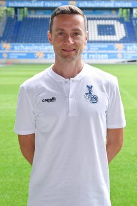 Team doctor Martin Schroeder MSV Duisburg 3 league, portrait date 2023 2024 Duisburg Schauinsland Reisen Arena Nordrhein Westfalen Germany Team2