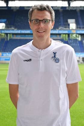 Dr Robert Roenick MSV Duisburg 3 league, portrait date 2023 2024 Duisburg Schauinsland Reisen Arena North Rhine Westphalia Germany Team2