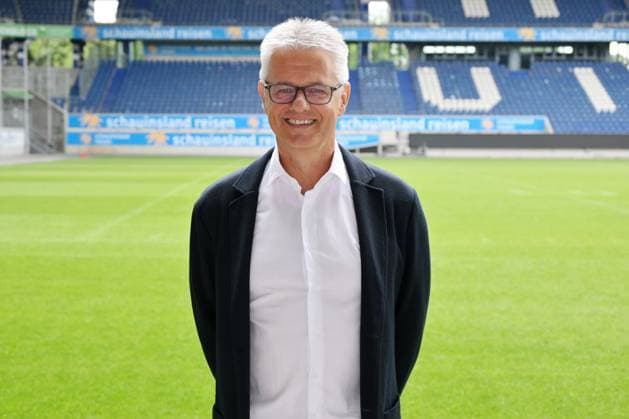 Sports director Ralf Heskamp MSV Duisburg 3 league, portrait date 2023 2024 Duisburg Schauinsland Reisen Arena North Rhine Westphalia Germany Team2