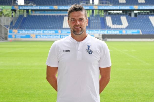 Coach Torsten Ziegner MSV Duisburg 3 league, portrait date 2023 2024 Duisburg Schauinsland Reisen Arena North Rhine Westphalia Germany Team2
