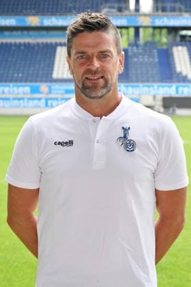 Coach Torsten Ziegner MSV Duisburg 3 league, portrait date 2023 2024 Duisburg Schauinsland Reisen Arena North Rhine Westphalia Germany Team2