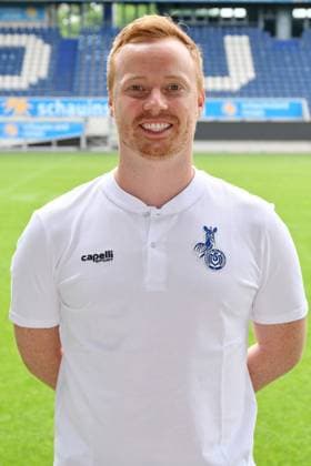 Co coach Philipp Klug MSV Duisburg 3 league, portrait date 2023 2024 Duisburg Schauinsland Reisen Arena North Rhine Westphalia Germany Team2