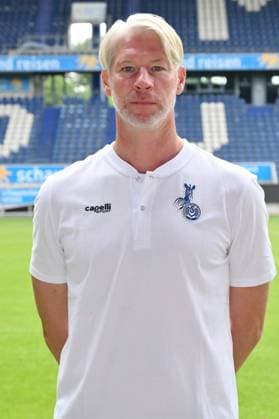Goalkeeper coach Sven Beuckert MSV Duisburg 3 league, portrait date 2023 2024 Duisburg Schauinsland Reisen Arena North Rhine Westphalia Germany Team2