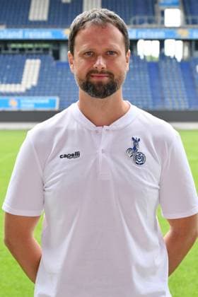 Oliver Grabowski MSV Duisburg 3 league, portrait date 2023 2024 Duisburg Schauinsland Reisen Arena North Rhine Westphalia Germany Team2