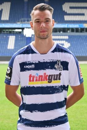 Marvin Senger MSV Duisburg 3 league, portrait date 2023 2024 Duisburg Schauinsland Reisen Arena North Rhine Westphalia Germany Team2