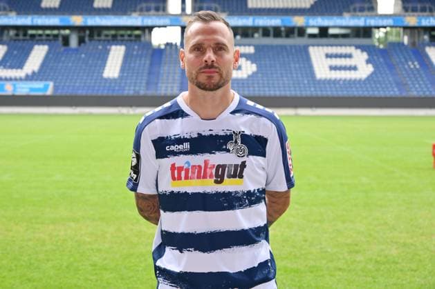 Marvin Bakalorz MSV Duisburg 3 league, portrait date 2023 2024 Duisburg Schauinsland Reisen Arena North Rhine Westphalia Germany Team2