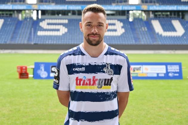 Thomas Pledl MSV Duisburg 3 league, portrait date 2023 2024 Duisburg Schauinsland Reisen Arena North Rhine Westphalia Germany Team2