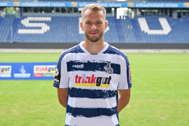 Pascal Köpke MSV Duisburg 3 league, portrait date 2023 2024 Duisburg Schauinsland Reisen Arena North Rhine Westphalia Germany Team2